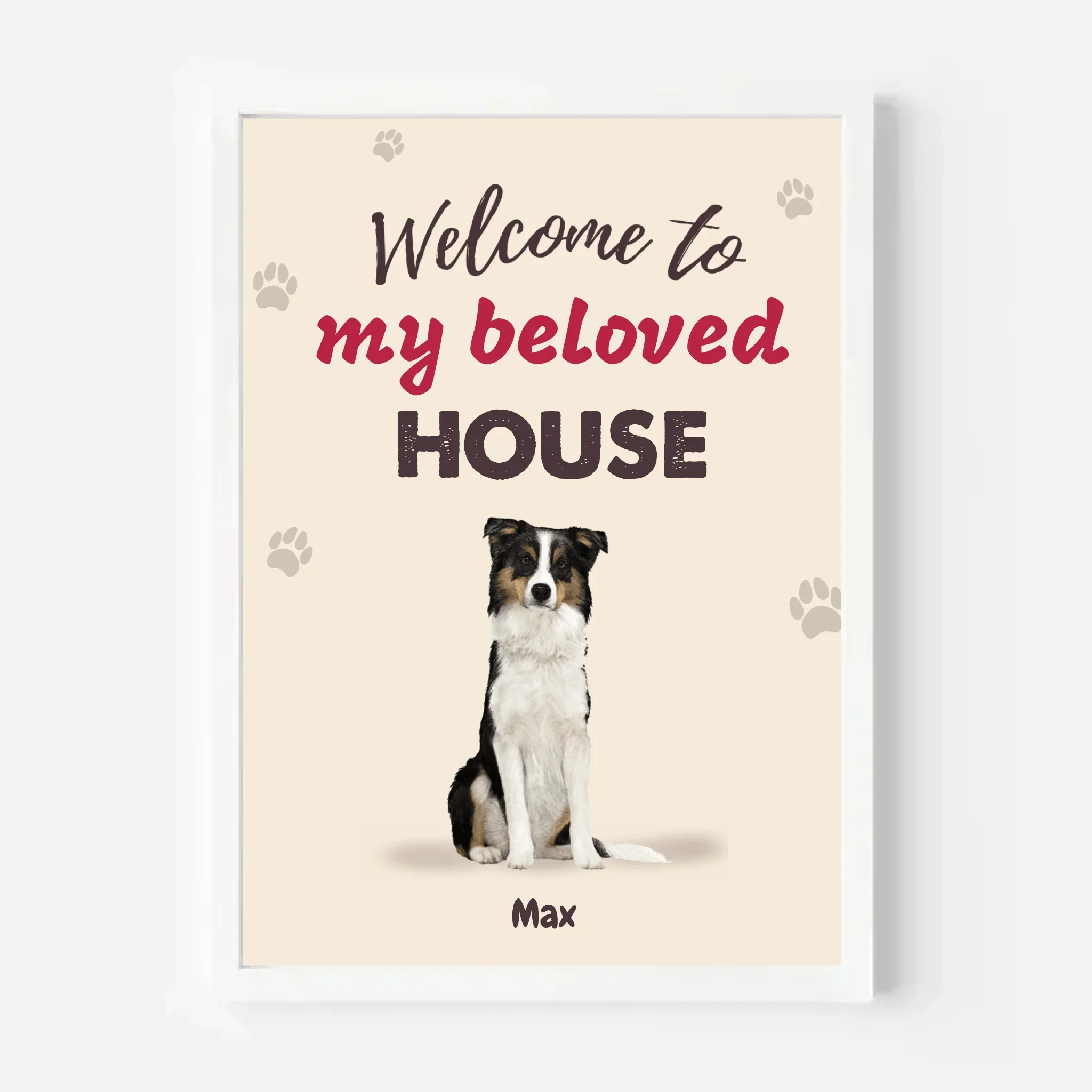 Welcome to Our House Personalized Canvas - Etsy